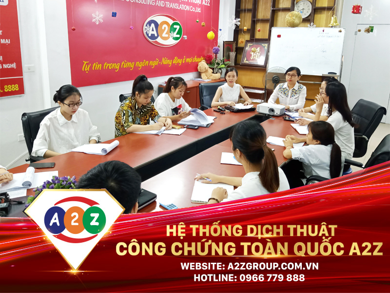 Dịch Hợp Đồng Tiếng Hàn Tại A2Z Huyện Cẩm Khê